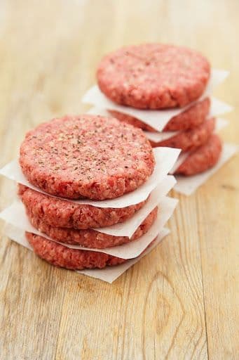 4 Homemade Minted Lamb Burgers (each)