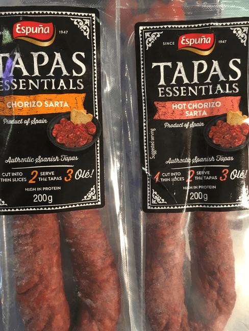 Spanish Chorizo (Hot or Mild) - 200g