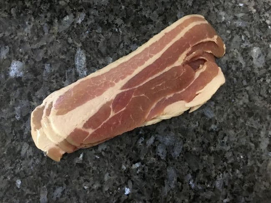 Unsmoked Streaky Bacon - 1lb pack