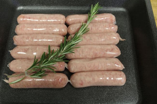 12 Breakfast Chipolata Sausages