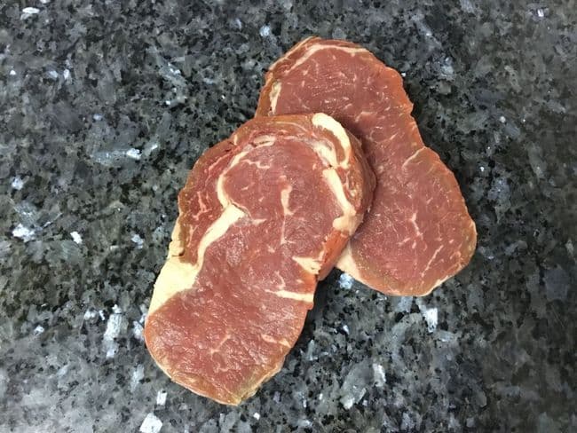 Hand Cut Ribeye Steaks (each)