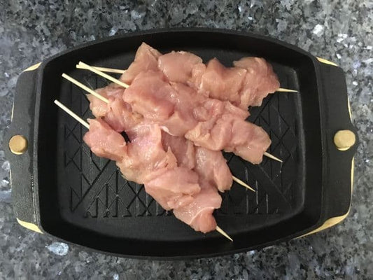 5 Homemade Chicken Skewers (assorted flavours)